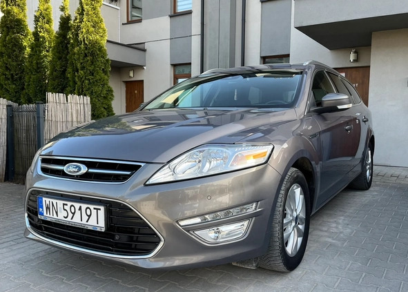 Ford Mondeo cena 32900 przebieg: 186500, rok produkcji 2014 z Warszawa małe 436